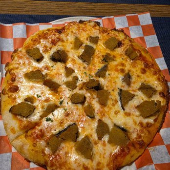 VANS Bar Style Pizza - Cheese pie with zucchini - Pizza Near Me - Danbury, Connecticut