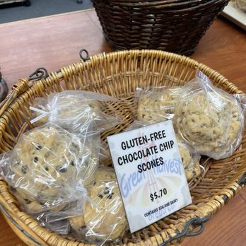 Great Harvest Bread - Gluten free chocolate chip scones - Bakeries Near Me - Evanston, Illinois Great Harvest Bread - Gluten free chocolate chip scones - Bakeries Near Me - Evanston, Illinois