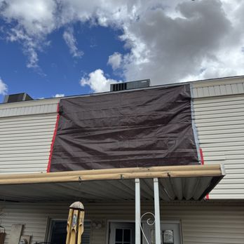 Az Spruce Up - Tarp provided by AZ spruce up because they can fix vinyl - General Contractors Near Me - Gilbert, Arizona Az Spruce Up - Tarp provided by AZ spruce up because they can fix vinyl - General Contractors Near Me - Gilbert, Arizona