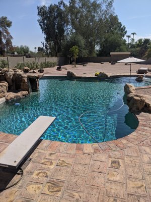 Servicing ALL of the Valley since '94! - Green pool? Call 602-410-8469 today! Same Day Quotes. Family owned and operated pool service business in the valley for over 30 years. We specialize in all pool related services, including cleaning, maintenance, chemical treatment, pump and heater replacement, and more!