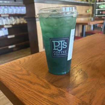 PJ's Coffee - Red Bull coconut blast - Coffee & Tea Near Me - New Orleans, Louisiana