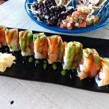 Bad Boy Burrito - Yellowtail sushi roll - Mexican Near Me - Islamorada, Florida Bad Boy Burrito - Yellowtail sushi roll - Mexican Near Me - Islamorada, Florida