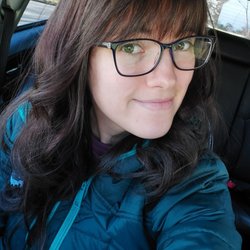 After I self colored and Mariana cut & styled it!