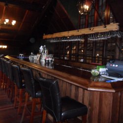 The Old Train Depot - The restaurant /pub features a gorgeous full custom built bar overlooking the event hall.