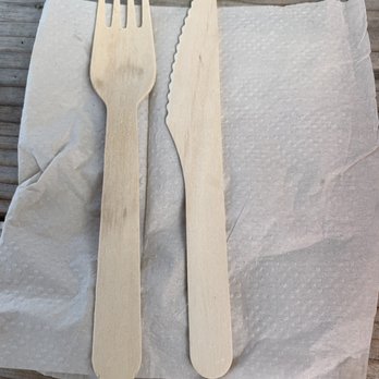 The Taco Box - Wooden utensils - Tacos Near Me - Warren, Rhode Island