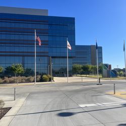 Adventist Health - South-side exterior, main entrance.