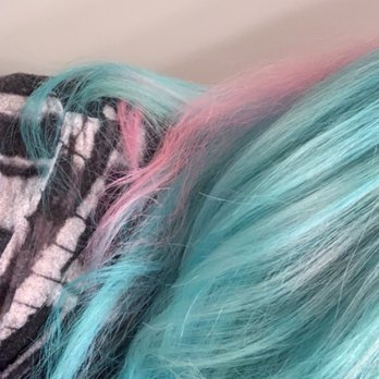 Fantastic Sams Cut & Color - Blue hair, pigment went in really well - Hair Salons Near Me - Westminster, Colorado