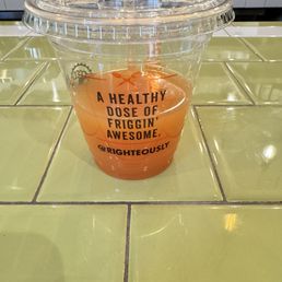 The vitamin C pressed juice The vitamin C pressed juice