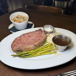 Prime rib dinner