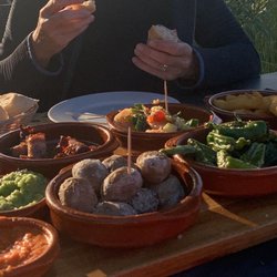 Bodega Las Tapas - Die warme Tapas Platte für zwei Personen - sehr lecker
