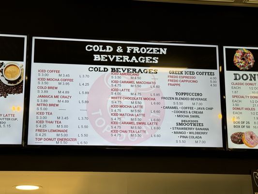 Menu photo 1 Top Donut Dracut, MA