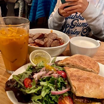 The Windham Local - Spaghetti with Italian sausage  steak sandwich chai latte  thai tea - Breakfast & Brunch Near Me - Windham, New York