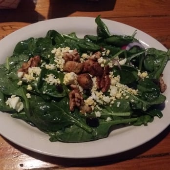 O'Malley's Pub and Grill - Seasonal Spinach Salad - Pubs Near Me - Sylva, North Carolina O'Malley's Pub and Grill - Seasonal Spinach Salad - Pubs Near Me - Sylva, North Carolina