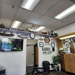 The Barber Studio - Nautical decor