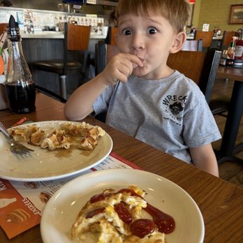 Denny's - Kids waffle plate - American Near Me - Tempe, Arizona
