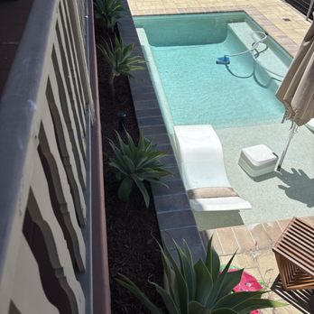 Perez Landscaping - Anti-weed and mulch under agave plants - Landscaping Near Me