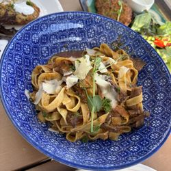 Zula Kitchen & Wine Bar - Short Rib Ragu: slow cooked ragu tossed with tagliatelle pasta and topped with parmesan