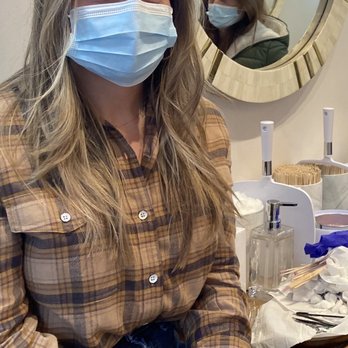 Bespoke Brows NYC - Lisa with newly lifted and tinted lashes and tinted and waxed brows. - Waxing Near Me - New York, New York