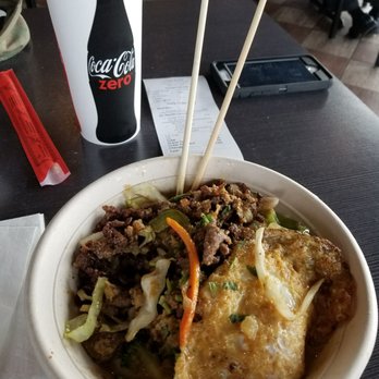 Crazy Bowlz - Curry with shanghai noodles, beef bulgogi, and medium sauce. - Mexican Near Me - Kingston, New York