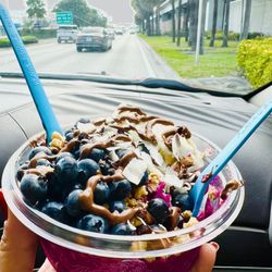 Playa Bowls - Delicious power açaí bowl with a generous peanut butter drizzle!