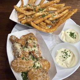 Nuggets and fries