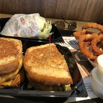 Habit Burger & Grill - Santa Fe burgers one protein style and great onion rings - Burgers Near Me - Anaheim, California