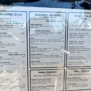 Nick's Pizza - Special pizzas for momth.  Tried 2 both good. - Pizza Near Me - Oakland, California