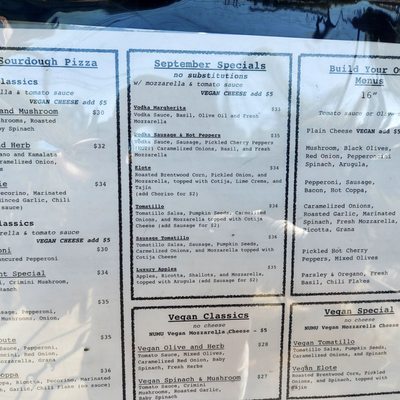Menu photo 1 Nick's Pizza Oakland, CA