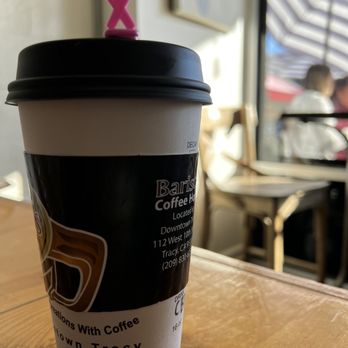 Barista's - Breast cancer ribbon stoppers - Coffee & Tea Near Me - Tracy, California