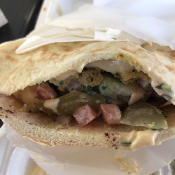 Zait Bistro - Chicken Schwarma pita sandwich - Mediterranean Near Me - Rancho Cucamonga, California Zait Bistro - Chicken Schwarma pita sandwich - Mediterranean Near Me - Rancho Cucamonga, California