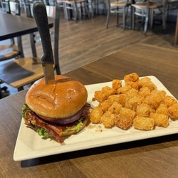 Curklin's - Bacon Cheeseburger and Tots