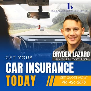 BA Lazaro Insurance Services - Introducing Bryden Lazaro, our experienced insurance professional. With Bryden's expertise, securing your car insurance is way easier! - Auto Insurance Near Me - Carmichael, California BA Lazaro Insurance Services - Introducing Bryden Lazaro, our experienced insurance professional. With Bryden's expertise, securing your car insurance is way easier! - Auto Insurance Near Me - Carmichael, California