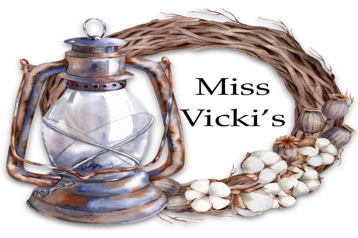 Miss Vicki's Uniquely Vintage Logo