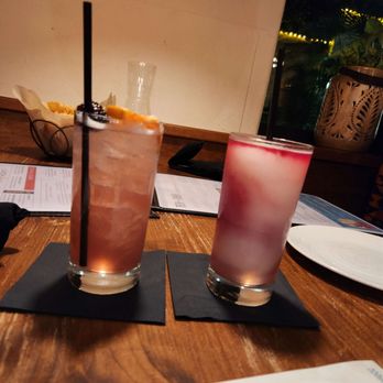 La Cosecha Mexican Table - Margarita Swirl (Right) and El Diablo (Left) - New Mexican Cuisine Near Me - New Braunfels, Texas