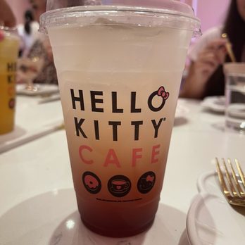 Hello Kitty Cafe - Blackberry lemonade - Cafes Near Me - Irvine, California