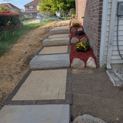 Leija Brick Paver - View from the bottom to the top. Beautiful Job!