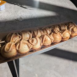 Jusu - Pb stick bubble waffle!  Very good snack!