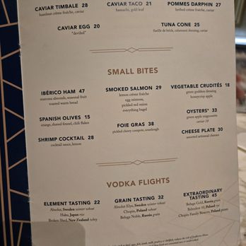 Petrossian Bar - Lounges Near Me - Las Vegas, Nevada