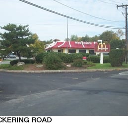 the intersection of a street and a restaurant the intersection of a street and a restaurant