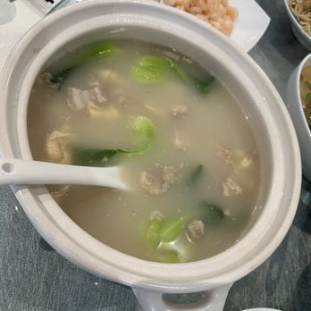 Fiery Shanghai - A well known southern Chinese soup using ham and pork, tofu skin and veggies - Shanghainese Near Me - Pleasanton, California Fiery Shanghai - A well known southern Chinese soup using ham and pork, tofu skin and veggies - Shanghainese Near Me - Pleasanton, California