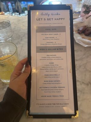 Menu photo 2 Billy Hicks Washington, DC, DC