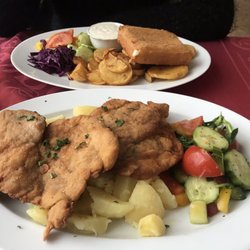 Restaurace Spartak - Řizečky z panenky a smažený sýr