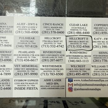 Aisha's Salon & Spa - Hair Salons Near Me - Houston, Texas Aisha's Salon & Spa - Hair Salons Near Me - Houston, Texas