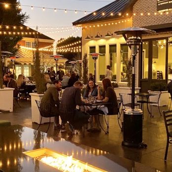 Board & Batten - Exterior patio dining. - New American Near Me - Mesa, Arizona