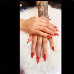 Foxy Nails - Long Almond Nails