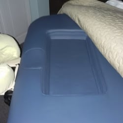 WhiteSands Massage Studio - Does your massage therapist have a table that has this feature? If not, perhaps you should visit WhiteSands Massage Studio.