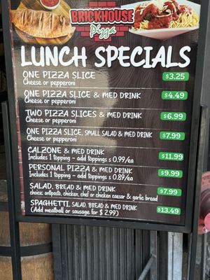 Menu photo 6 Brickhouse Pizza Whittier, CA