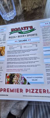 Menu photo 1 Rosati's Pizza Cedar Park, TX Menu photo 1 Rosati's Pizza Cedar Park, TX