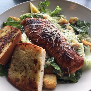 Lowell's Restaurant - Blackened salmon Caesar salad - American Near Me - Seattle, Washington Lowell's Restaurant - Blackened salmon Caesar salad - American Near Me - Seattle, Washington