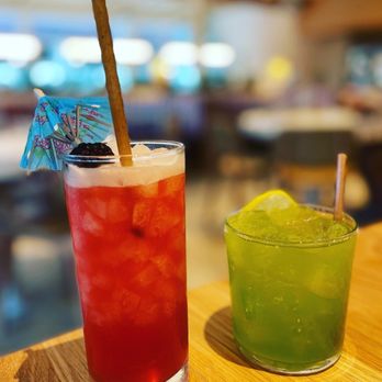 Full Goods Diner - two drinks on a table - Diners Near Me - San Antonio, Texas